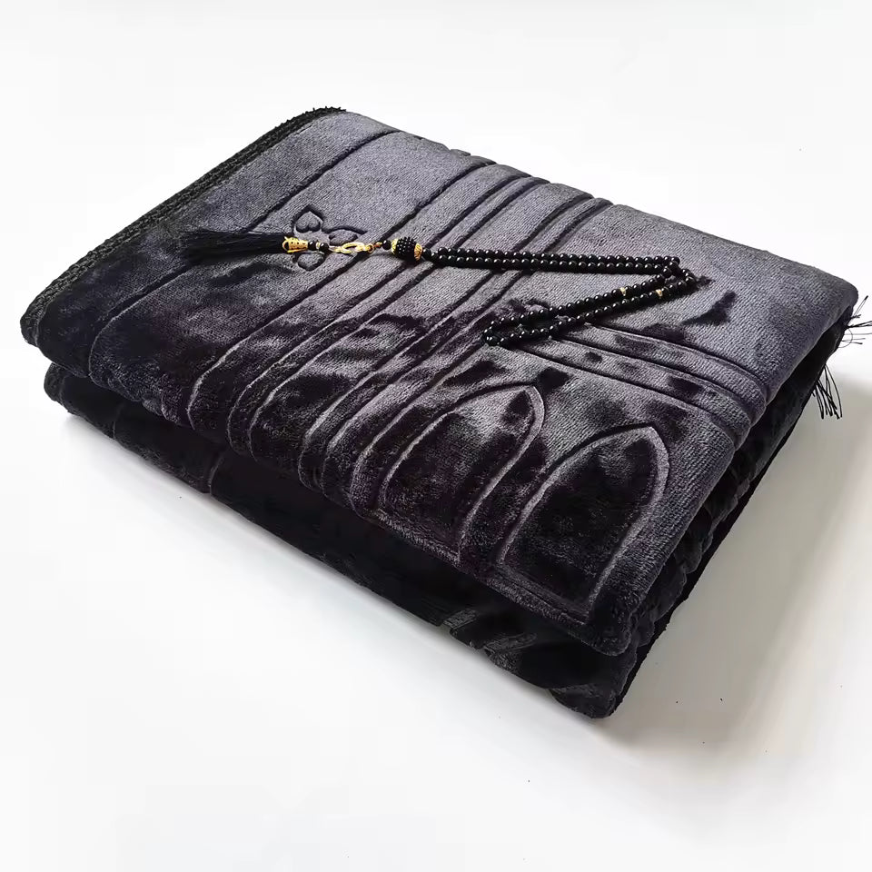 Handmade Prayer Mat - Black