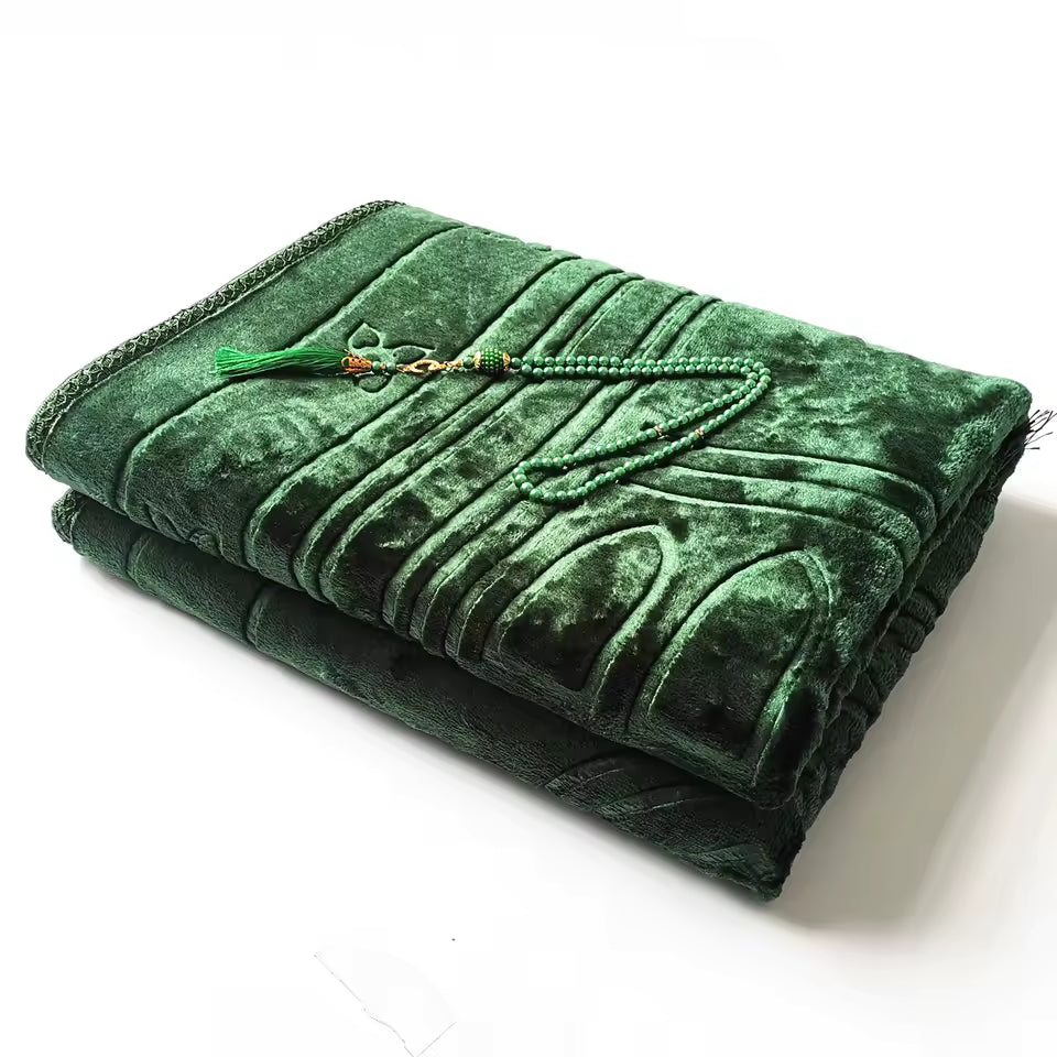 Handmade Prayer Mat - Green