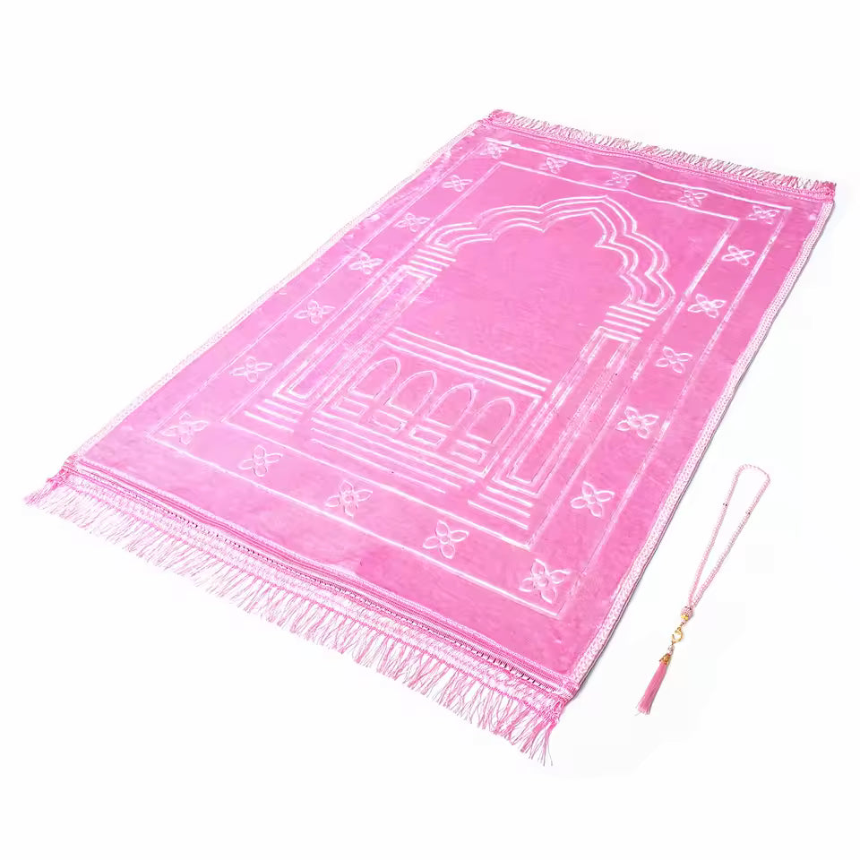 Handmade Prayer Mat - Pink